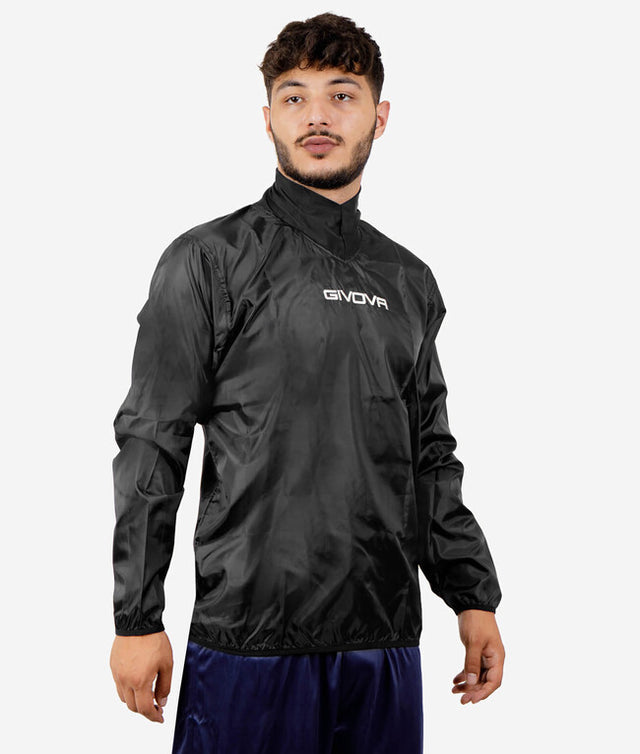 Jakna RAIN JACKET COLLO COSTINA črna