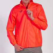 RAINJACKET IRIS CORAL FLUOR CORAL FLUOR