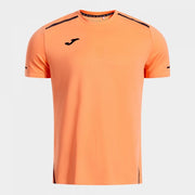 Polo majica RANKING SHORT SLEEVE T-SHIRT oranžna