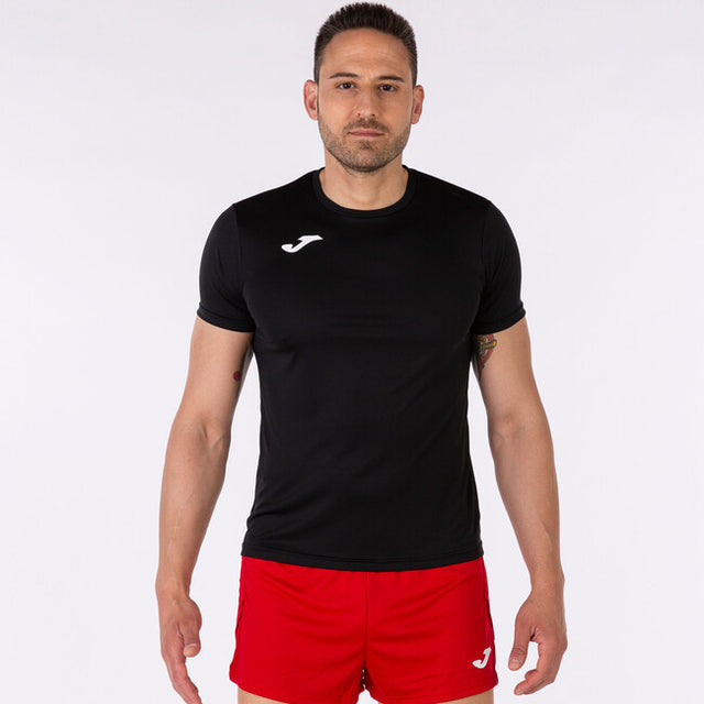 Tekaška majica RECORD II SHORT SLEEVE T-SHIRT črna