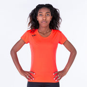 T-SHIRT RECORD II CORAL FLUOR