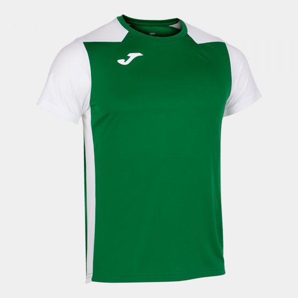 Tekaška majica T-SHIRT RECORD II SHORT SLEEVE zelena črna