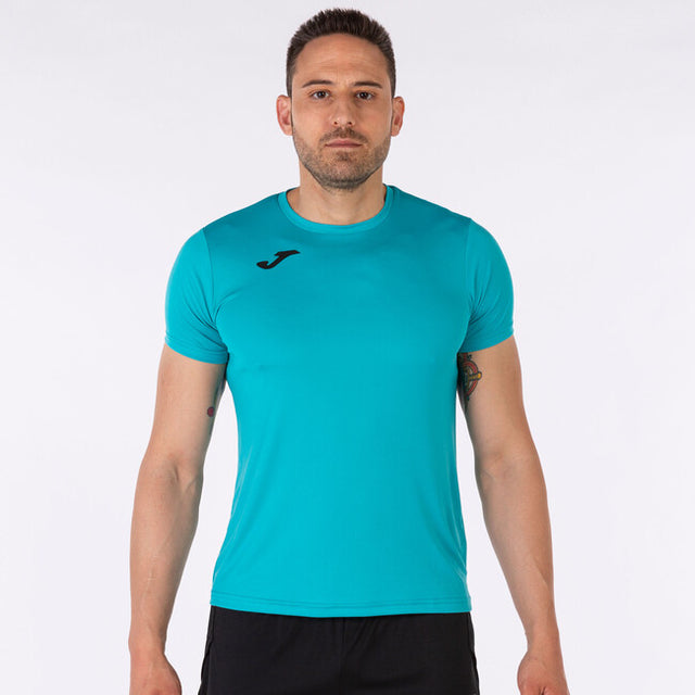 Tekaška majica RECORD II SHORT SLEEVE T-SHIRT turkizna