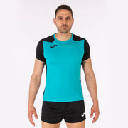 T-SHIRT RECORD II TURQUOISE