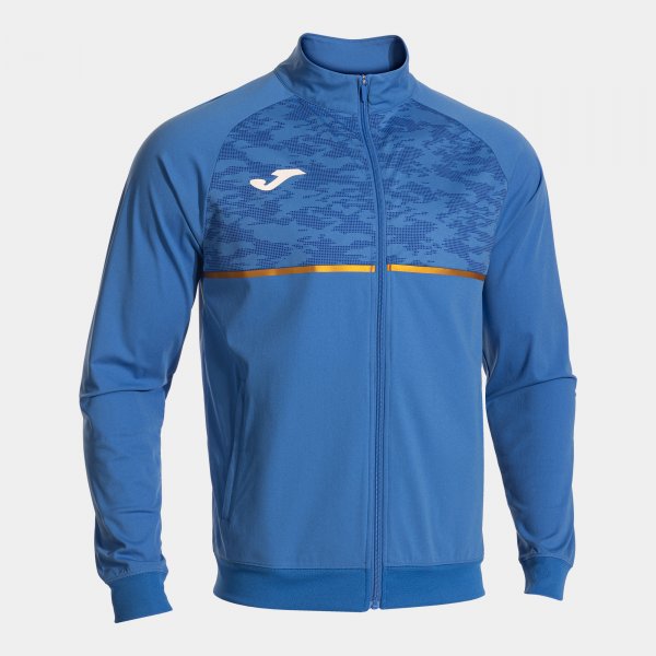 Zgornji del z zadrgo RECORD III FULL ZIP SWEATSHIRT cian