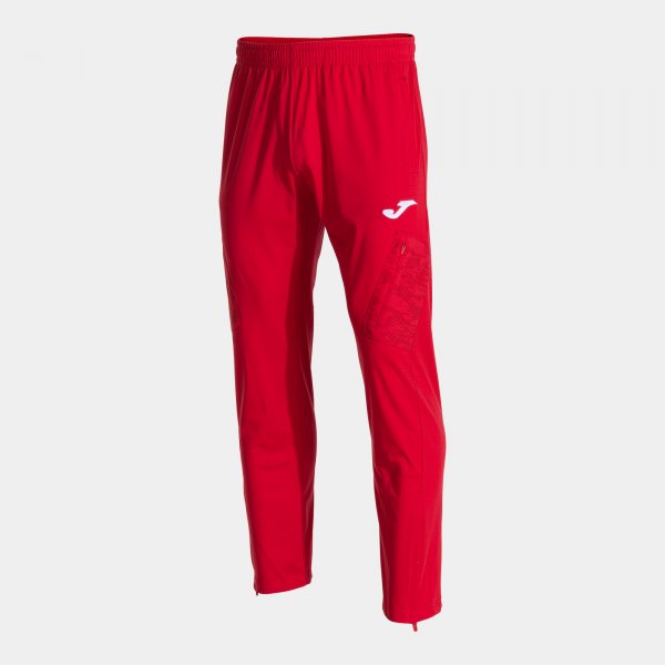 Spodnji del RECORD III LONG PANTS rdeča