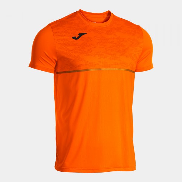 Tekaška majica RECORD III SHORT SLEEVE T-SHIRT oranžna