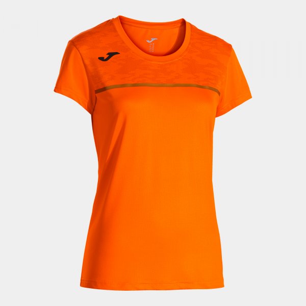 Ženske tekaška majica RECORD III SHORT SLEEVE T-SHIRT oranžna
