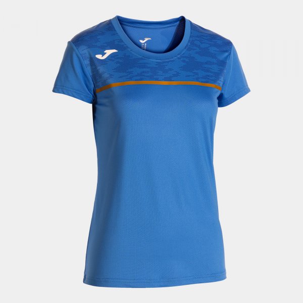 Ženske tekaška majica RECORD III SHORT SLEEVE T-SHIRT cian