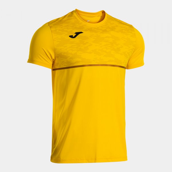 Tekaška majica RECORD III SHORT SLEEVE T-SHIRT rumena