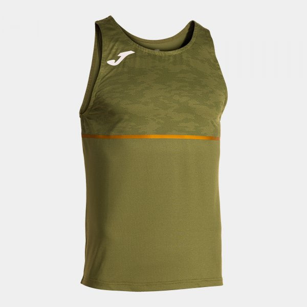 Tekaška majica brez rokavov RECORD III SLEEVELESS SHIRT zelena