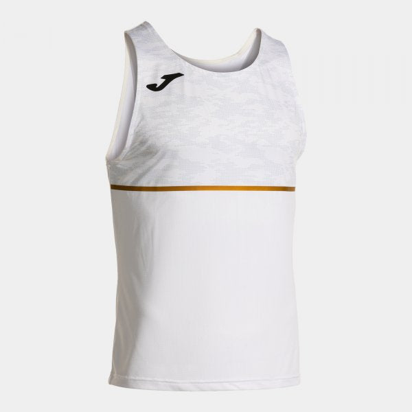 Tekaška majica brez rokavov RECORD III SLEEVELESS SHIRT bela