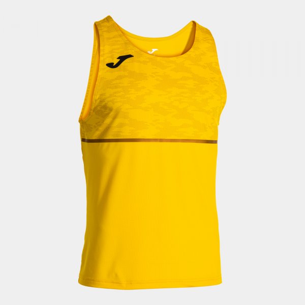 Tekaška majica brez rokavov RECORD III SLEEVELESS SHIRT rumena