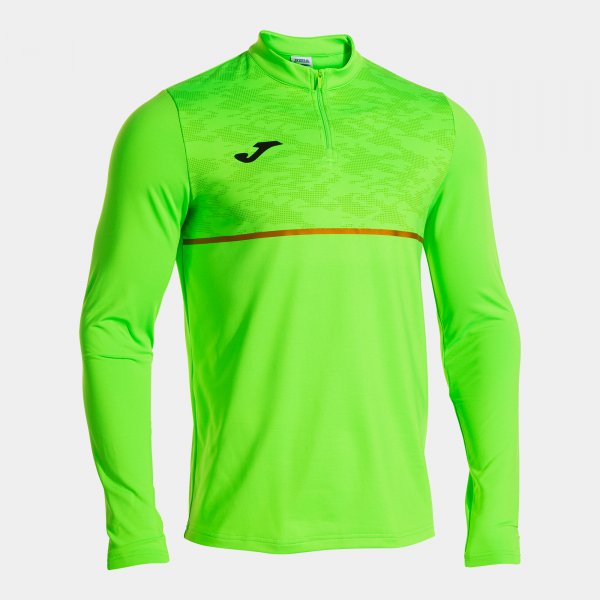 Zgornji del RECORD III SWEATSHIRT fluorescentno zelena