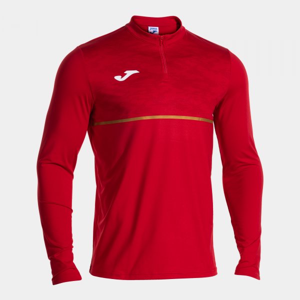 Zgornji del RECORD III SWEATSHIRT rdeča