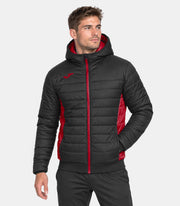 Bomber jakna URBAN V BOMBER JACKET črno rdeča