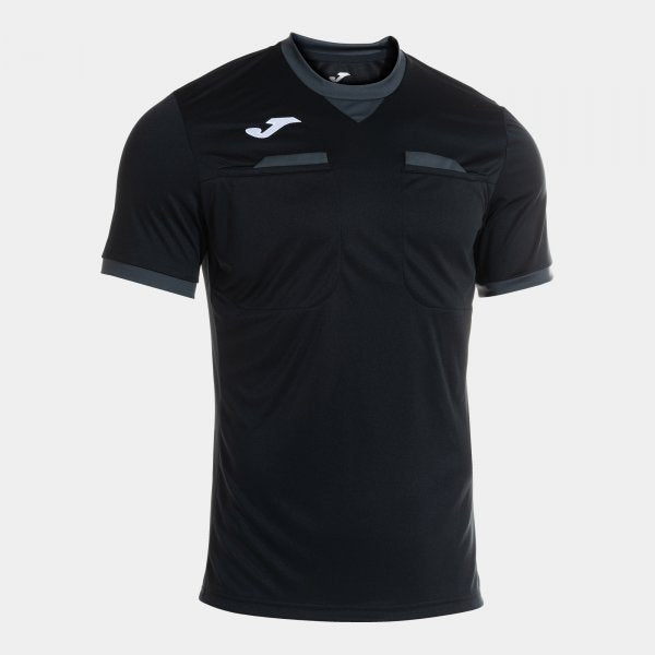 REFEREE SHORT SLEEVE T-SHIRT BLACK DARK GRAY BLACK-ANTHRACITE
