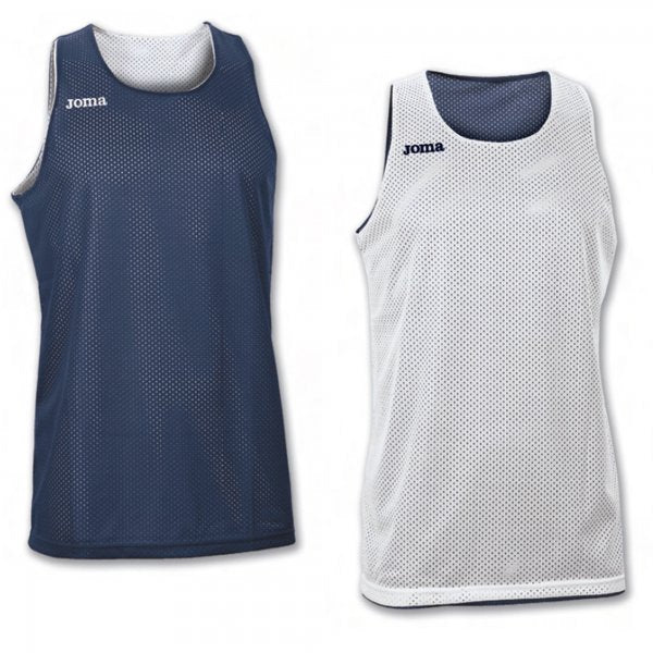 REVERSIBLET-SHIRT ARO NAVY-WHITE SLEEVELESS NAVY