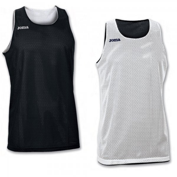 REVERSIBLET-SHIRT ARO WHITE-BLACK SLEEVELESS BLACK