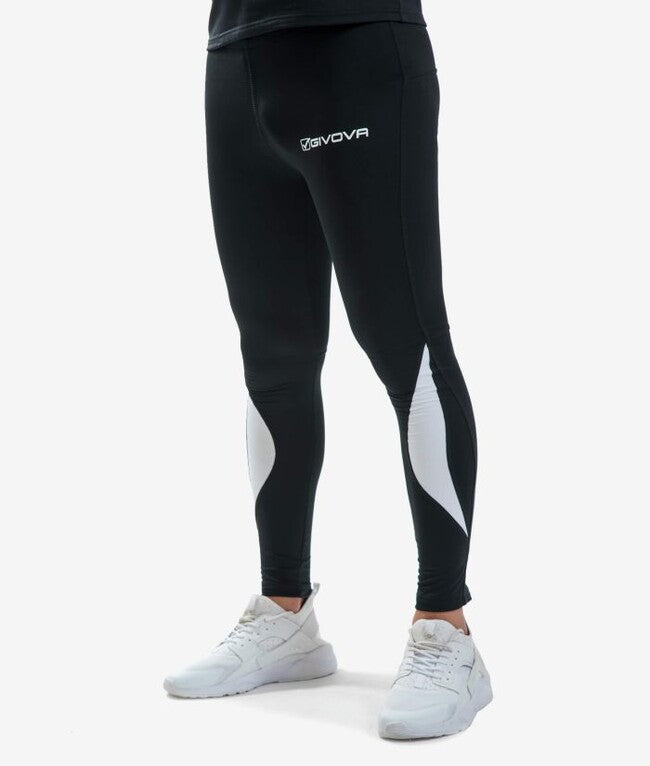 RUNNING LONG PANT NERO