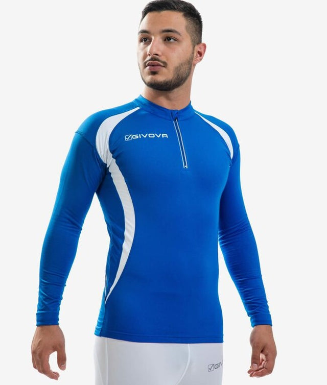 Dolga majica RUNNING LONG SHIRT azur - sinje modra