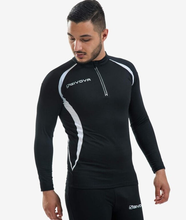 Dolga majica RUNNING LONG SHIRT črna