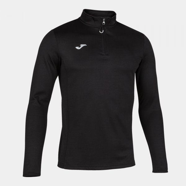 SWEATSHIRT RUNNING NIGHT BLACK BLACK