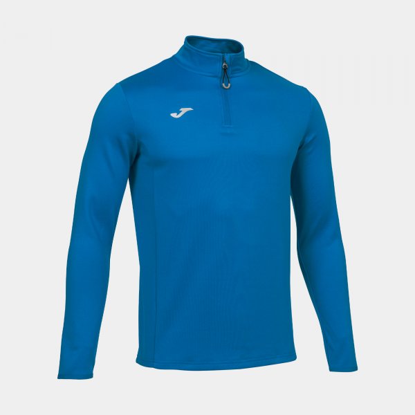 Tekaški zgornji del SWEATSHIRT RUNNING NIGHT cian