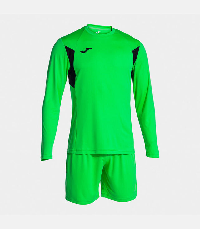 Vratarski dres SET WINNER GK fluo zelena črna