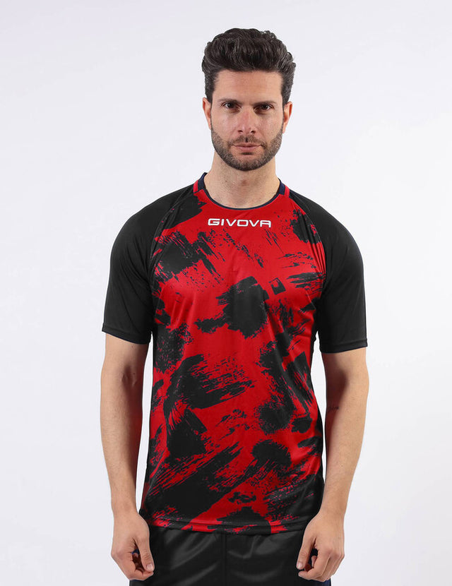 Dres SHIRT ART M/C rdeča-črna
