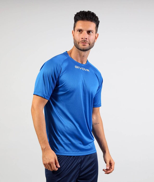 Dres SHIRT CAPO azur - sinje modra