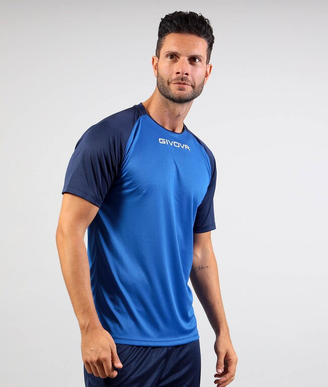 Dres SHIRT CAPO sinje modra-modra