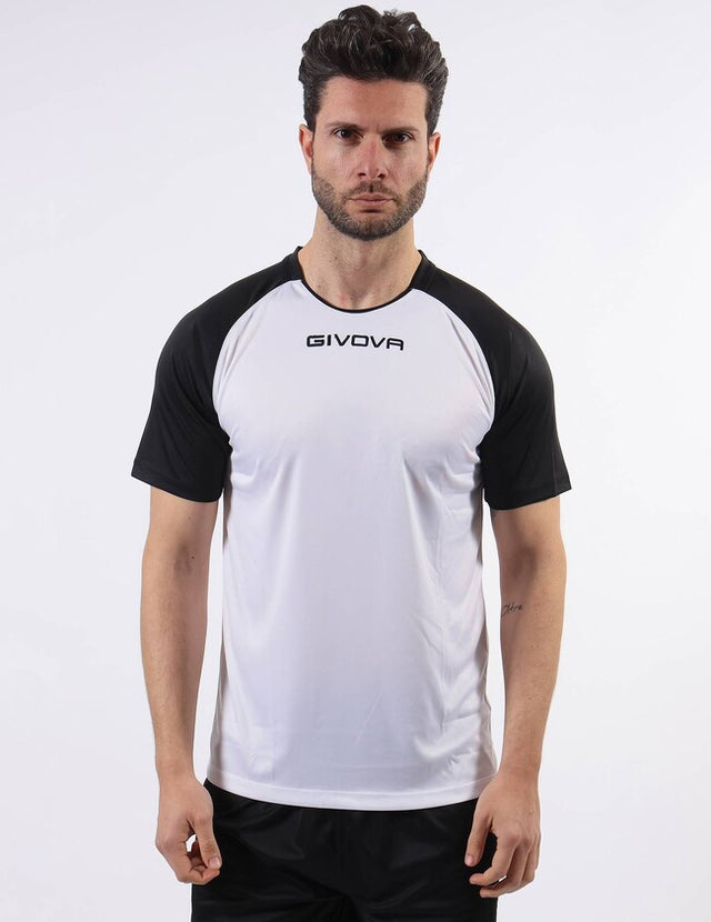 Dres SHIRT CAPO bela-črna