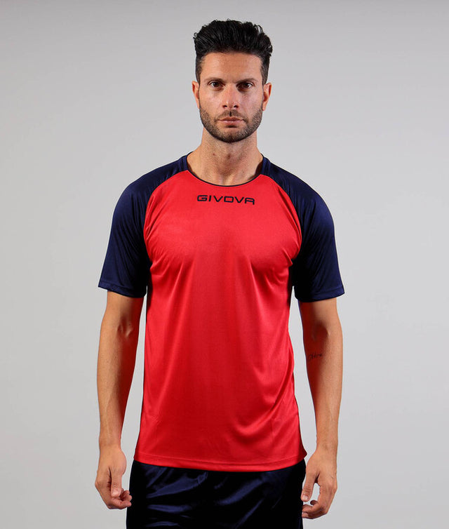 Dres SHIRT CAPO rdeča-modra