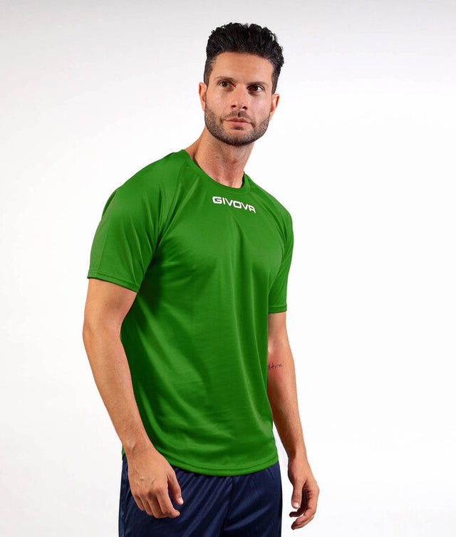 Kratka majica SHIRT GIVOVA ONE MICROFORATA zelena