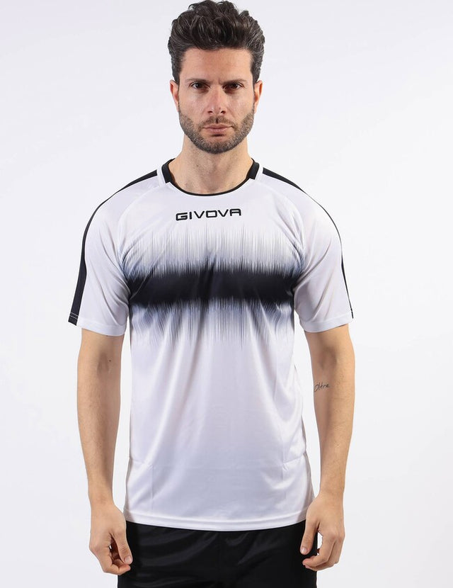 Dres SHIRT RADIO bela-črna