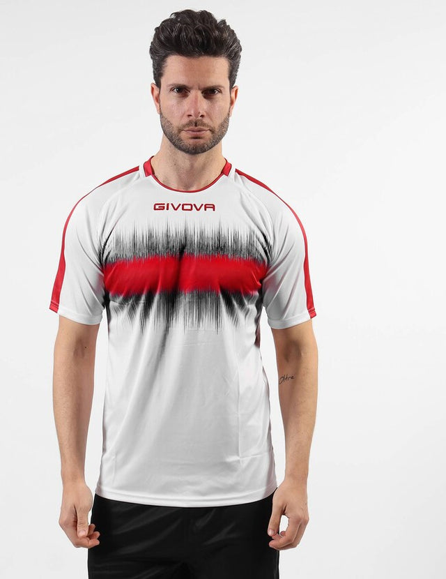 Dres SHIRT RADIO rdeča-črna