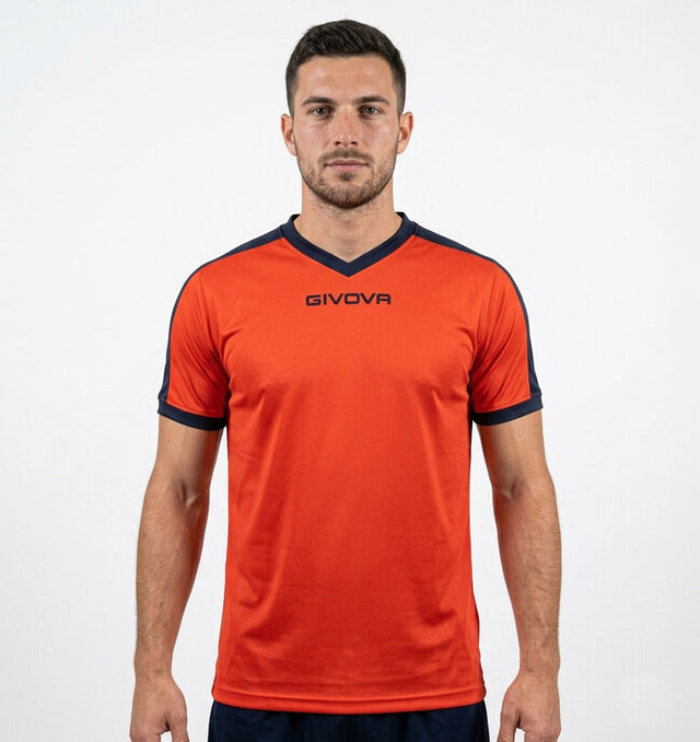 Dres SHIRT REVOLUTION oranžna-črna