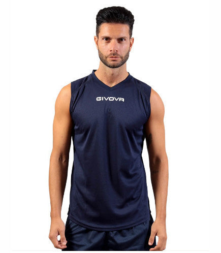 Športna spodnja majica SHIRT SMANICATO GIVOVA ONE modra