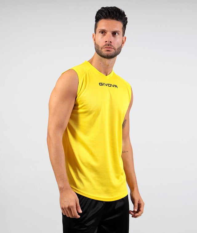 Športna spodnja majica SHIRT SMANICATO GIVOVA ONE rumena