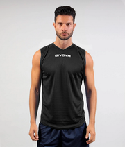SHIRT SMANICATO GIVOVA ONE NERO