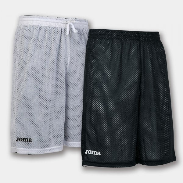 SHORT BASKET REVERSIBLE ROOKIE BLACK-WHITE BLACK-WHITE