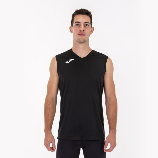 Športna spodnja majica SLEEVELESS BASIC T-SHIRT COMBI črna