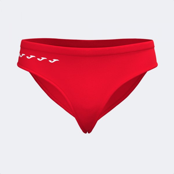 SHARK III SWIM BRIEF RED RED