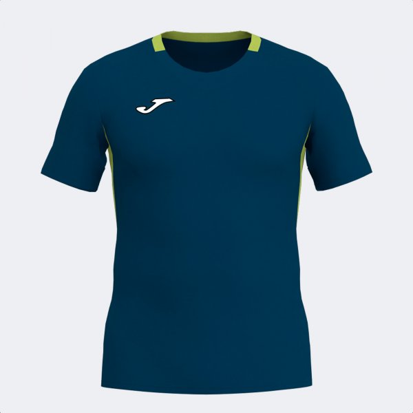 SMASH SHORT SLEEVE T-SHIRT NAVY BLUE LIME NAVY-LIME
