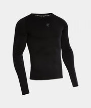 Polo majica SNOW LONG SLEEVE T-SHIRT črna