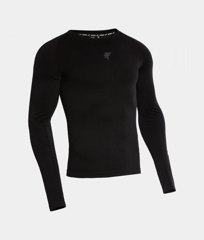 Polo majica SNOW LONG SLEEVE T-SHIRT črna
