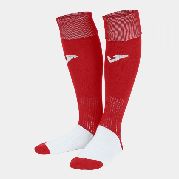 Štucne / nogavice PROFESSIONAL II FOOTBALL SOCKS rdeča bela