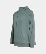 Ženska zgornji del SOFT HOODIE modra - siva