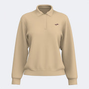 Ženske polo majica SOFT LONG SLEEVE POLO bež